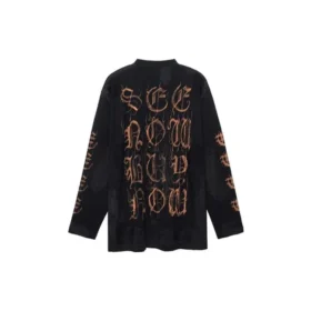 Heavy Metal langærmet T-shirt i oversized pasform “Black Faded” 739783TOVE11055