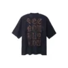 Heavy Metal T-shirt i Large-pasform “Black Faded” 744439TOVE11055