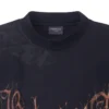Heavy Metal T-shirt i Large-pasform “Black Faded” 744439TOVE11055