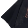 Heavy Metal T-shirt i Large-pasform “Black Faded” 744439TOVE11055