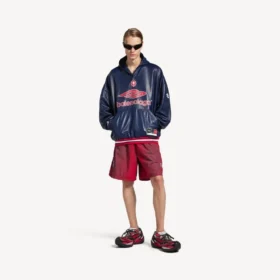 Herre 3b fodbold-Poloshirt i mørk marineblå Herre 3b fodbold-Poloshirt i mørk marineblå