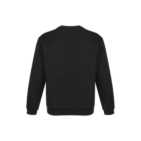 Herre-Balenciaga med logo-mønster, rund hals og lange ærmer, sort 583258TIV801000
