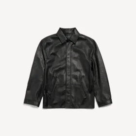 Herre-carcoat-jakke i sort