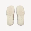 Herre-sneaker i Hamptons-modellen, medium slidt, i offwhite/rød