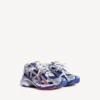 Herre-Sneakers med farveovergang i marineblå/rød/grå