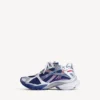 Herre-Sneakers med farveovergang i marineblå/rød/grå