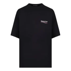 HERRE SS20 Logo Løs kortærmet Sort 620969TIV521070