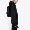 Herre-sweatshirt fra Balenciaga med alfabet-print, løs pasform, klassisk sort 620973TIVD41000