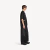 Herre-T-shirt i sort med i<3 u-pasform i medium