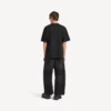 Herre-T-shirt i sort med i<3 u-pasform i medium