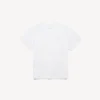 Herre-T-shirt med “Bodies”-motiv i hvid, medium pasform