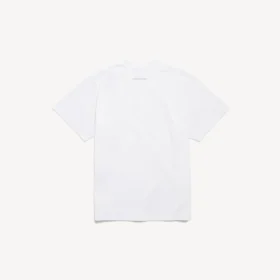Herre-T-shirt med “Bodies”-motiv i hvid, medium pasform