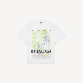 Herre-T-shirt “The Window” i medium pasform, hvid