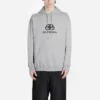 Herre-trøje med Balenciaga-logo, grå 570811THV781300