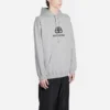 Herre-trøje med Balenciaga-logo, grå 570811THV781300
