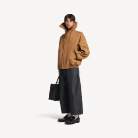 Herrejeans med buede ben i rå indigo