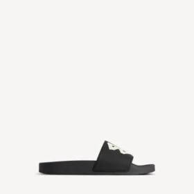 Herresandaler i sort/gul