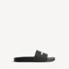 Herresandaler til poolen i sort/hvid