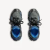 Herresneaker i gradient-mesh i sort/blå/grå Herresneaker i gradient-mesh i sort/blå/grå