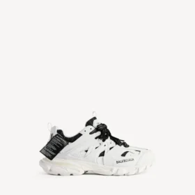Herresneaker i hvidt Track-look