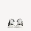 Herresneaker i hvidt Track-look Herresneaker i hvidt Track-look