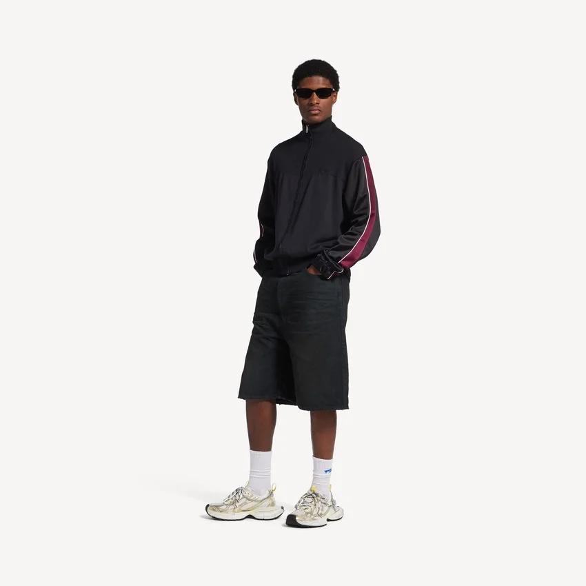 Herresneaker i størrelse 3XL med charms i hvid/gul/sølv/sort Herresneaker i størrelse 3XL med charms i hvid/gul/sølv/sort