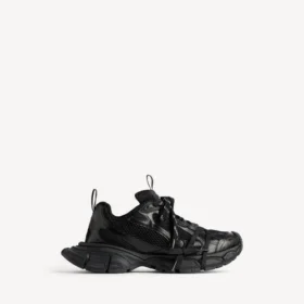 Herresneakers i størrelse 3XL i sort
