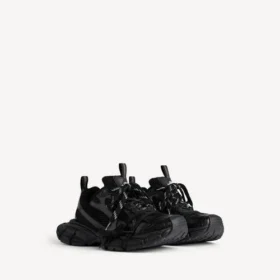 Herresneakers i størrelse 3XL i sort