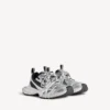 Herresneakers i størrelse 3XL med farveovergang i sort/grå/hvid Herresneakers i størrelse 3XL med farveovergang i sort/grå/hvid