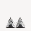 Herresneakers i størrelse 3XL med farveovergang i sort/grå/hvid Herresneakers i størrelse 3XL med farveovergang i sort/grå/hvid