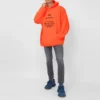 Hi My Name Is-hettetrøje “Fluorescerende orange/sort” 651799TKVK57513