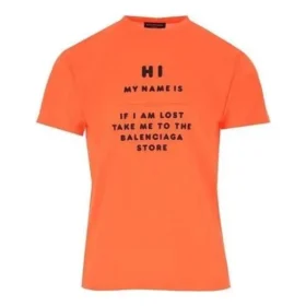 “Hi My Name Is”-T-shirt “Orange” 661705TKVK47513