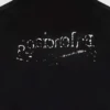 Håndtegnet Balenciaga-T-shirt “Black” 641675TNVE71197