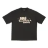 Håndtegnet BB Icon T-shirt, medium pasform, “Black” 612966TNVN41059