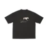 Håndtegnet BB Icon T-shirt, medium pasform, “Black” 612966TNVN41059