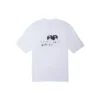 Håndtegnet BB Icon-T-shirt, medium pasform, “White Black” 612966TNVN49040