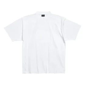Håndtegnet T-shirt, medium pasform, “Hvid” 764235TPVU49601