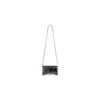 Hourglass-pung med kæde, metalliseret “Grey” 6560502AAVG1314