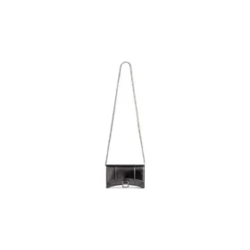 Hourglass-pung med kæde, metalliseret “Grey” 6560502AAVG1314