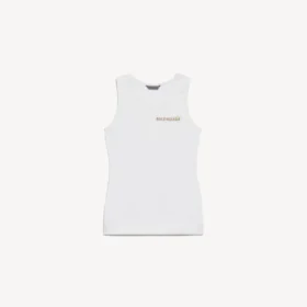 Hvid tanktop til kvinder