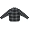 Hybrid-T-shirt med V-hals “Anthracite Black White” 704271T41301163