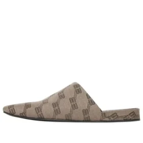 Hyggelige mules “BB Monogram Brown” 636605W2I103020