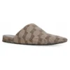 Hyggelige mules “BB Monogram Brown” 636605W2I103020
