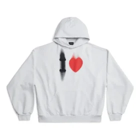 I Love-hettetrøje, medium pasform “White” 742603TOVH59081
