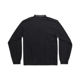 I Love langærmet T-shirt, medium pasform, “Black” 744449TOVH39034