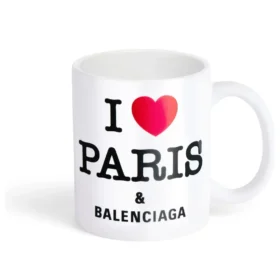 I love Paris Balenciaga-krus “White” 818761T01769000
