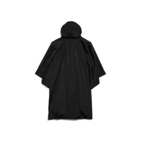 I Love Paris Balenciaga-poncho “Black” 812055TRO591000