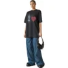 I Love T-shirt, Large Fit “Black” 744439TOVH39034