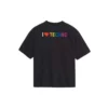 I Love Techno broderet, sort 556089TDV201000