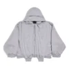 Incognito Boxy Zip-up Hættetrøje Large Fit “Grey” 799463TQVX11300